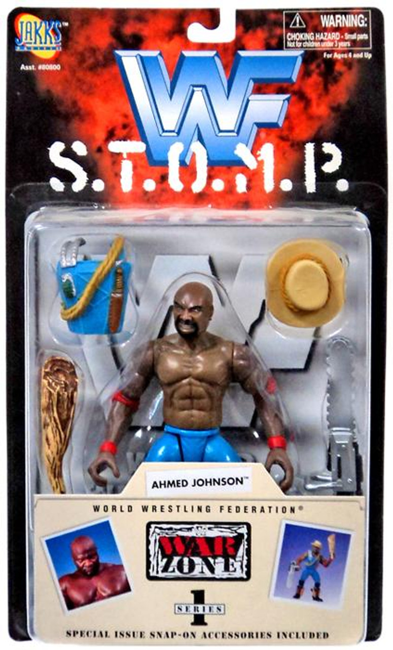 ahmed johnson action figure