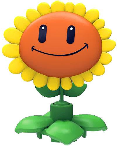 Sunflower╰(*´︶`*)╯ plants-vs-zombies-k-nex-series