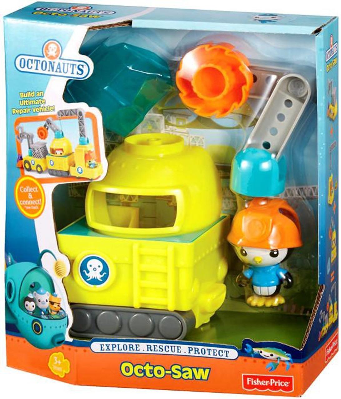 Fisher Price Octonauts OctoSaw Vehicle ToyWiz