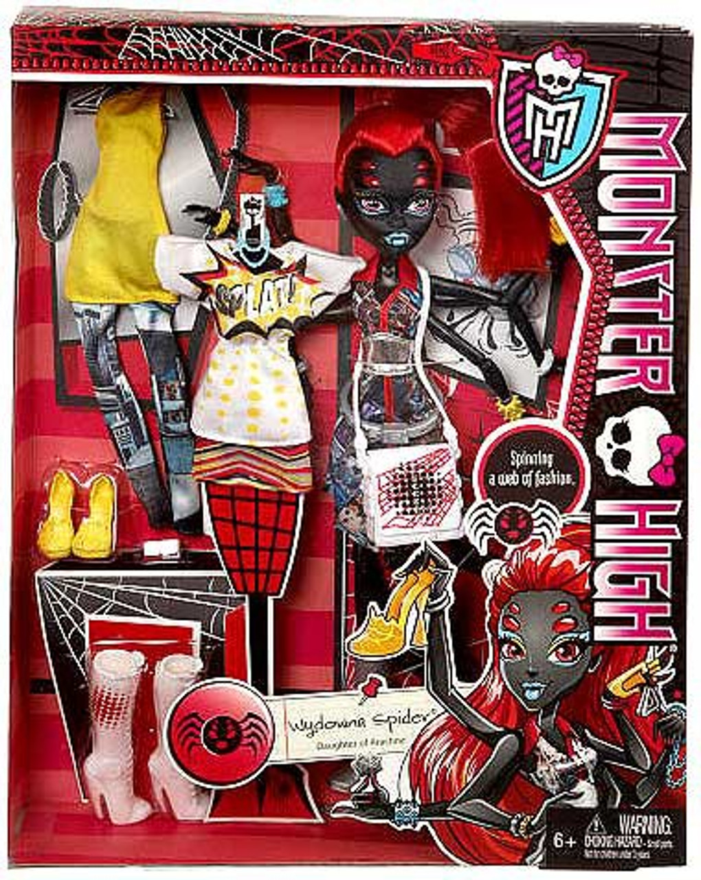 monster high wydowna spider webarella doll