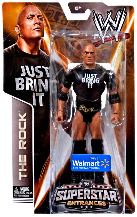 WWE Wrestling Superstar Entrances 2014 The Rock Exclusive Action Figure