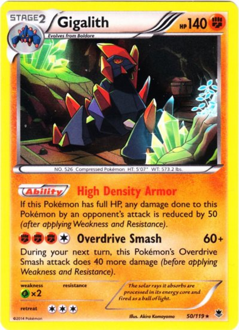 Pokemon X Y Phantom Forces Single Card Rare Holo Gigalith 50 Toywiz - roblox phantom forces tournament