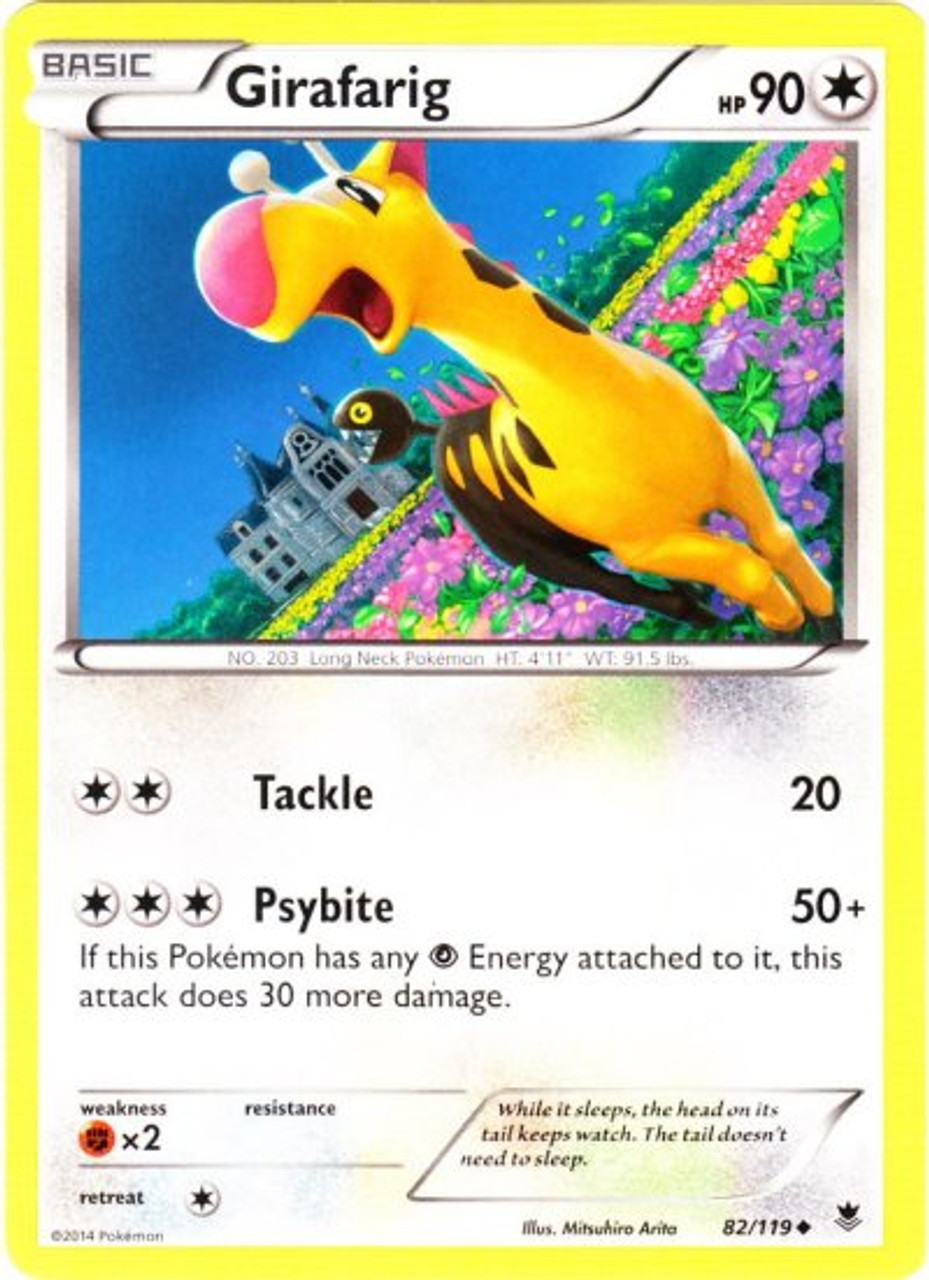 Pokemon X Y Phantom Forces Single Card Uncommon Girafarig 82 Toywiz - ali a plays on pc roblox phantom forces