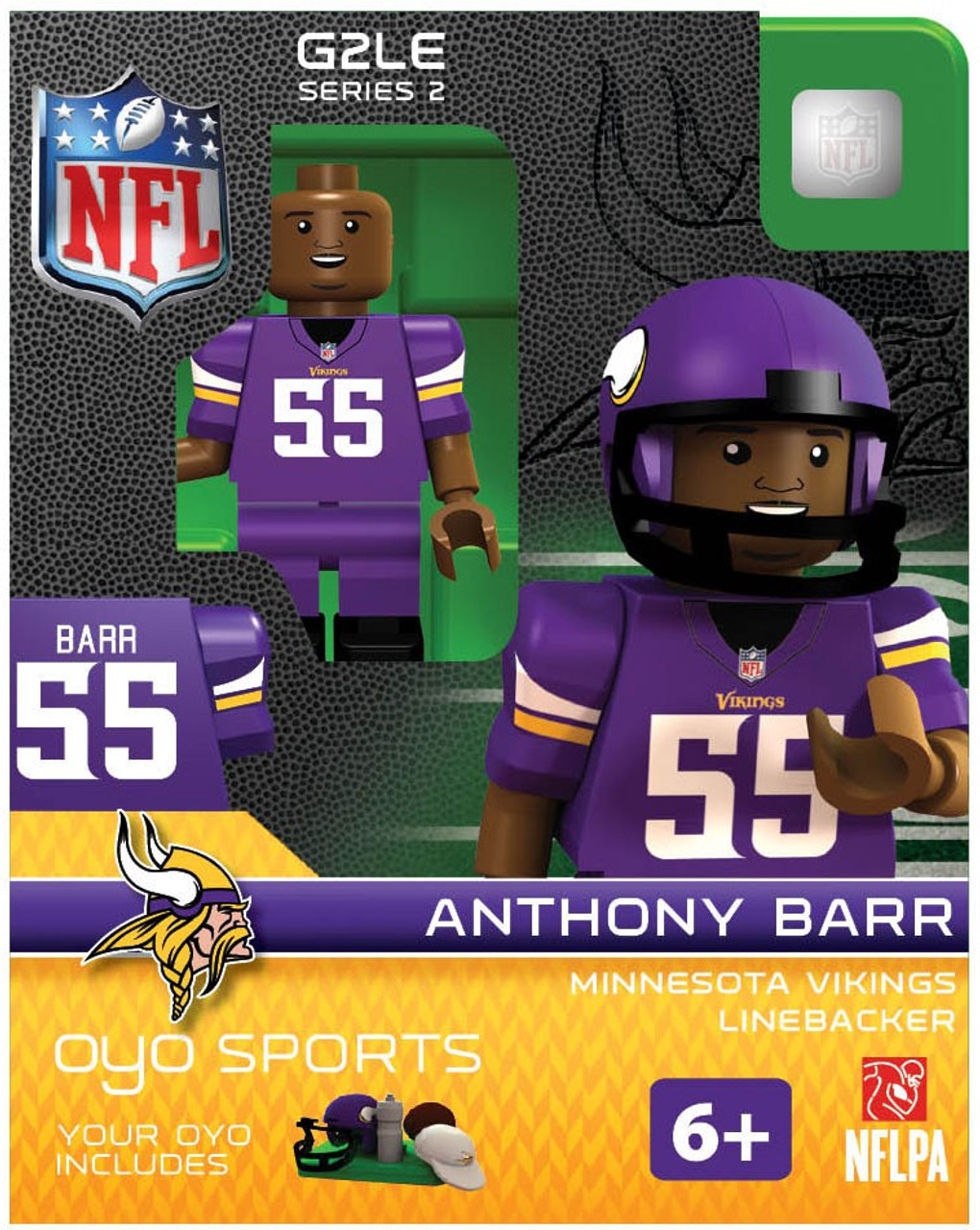 anthony barr color rush jersey