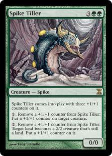 Magic The Gathering Time Spiral Single Card Rare Spike Tiller 218 Foil