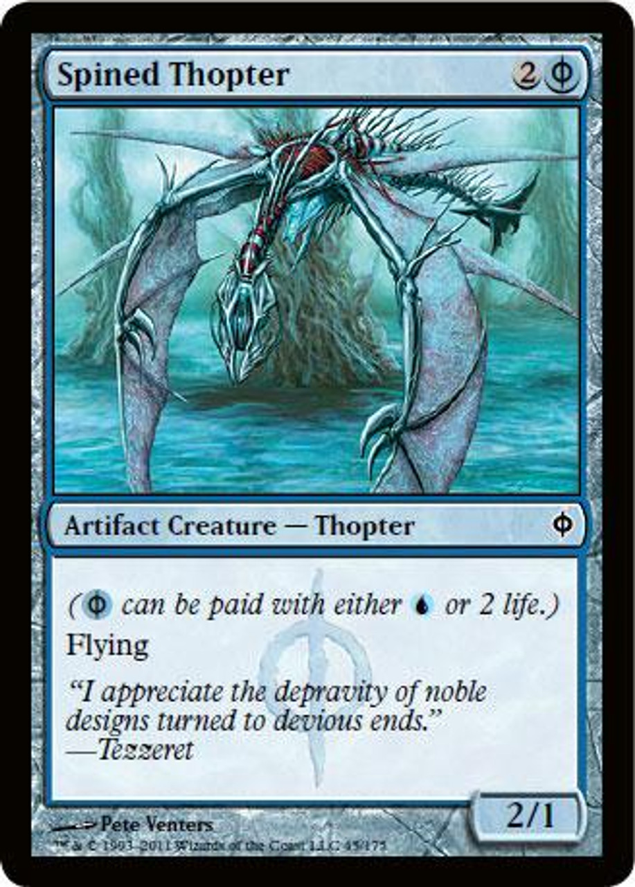 Magic The Gathering New Phyrexia Single Card Common Spined Thopter 45