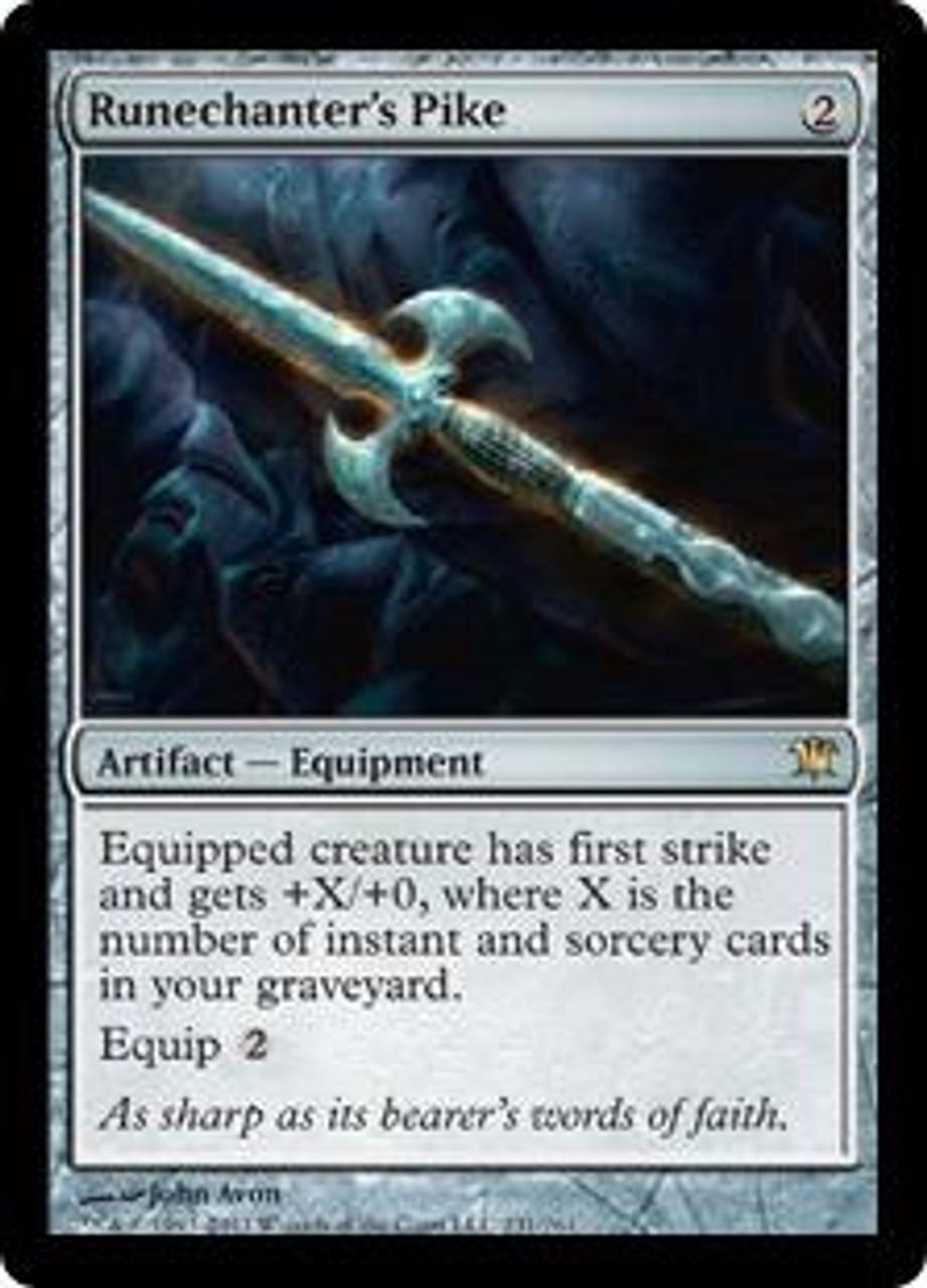 Magic The Gathering Innistrad Single Card Rare Runechanters Pike 231 Foil Toywiz - my custom lightsaber pike roblox