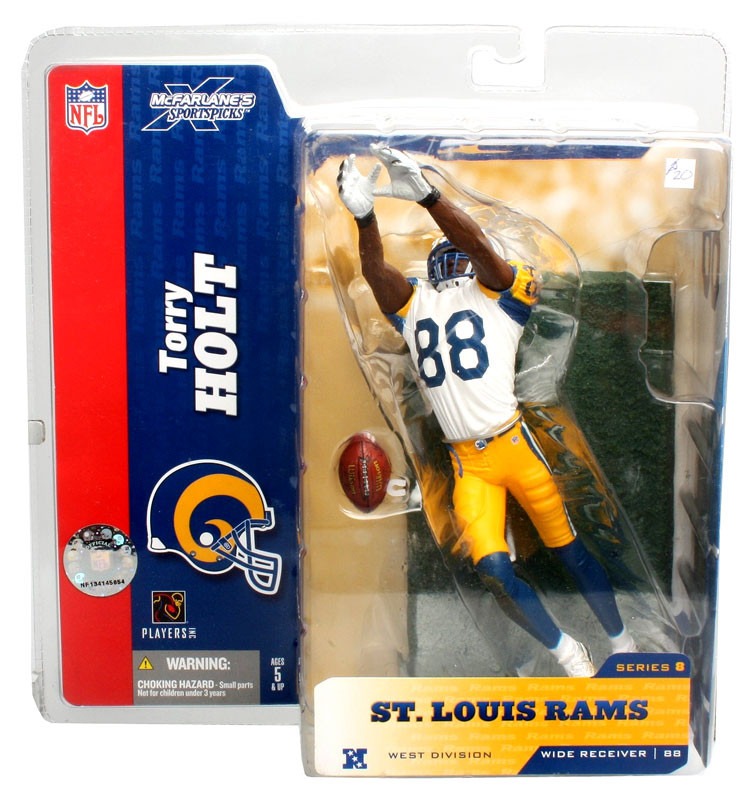 McFarlane Toys NFL St. Louis Rams Sports Football Series 8 Torry