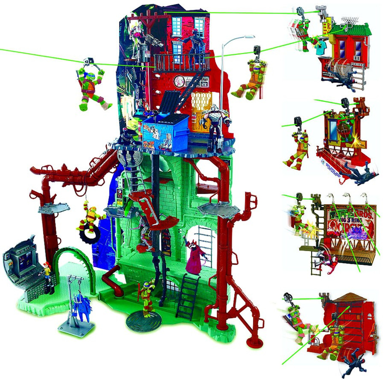 tmnt lair playset