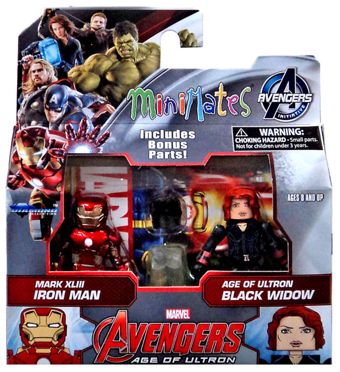 Red Widow minifigure TV show Marvel Comic toy figure!