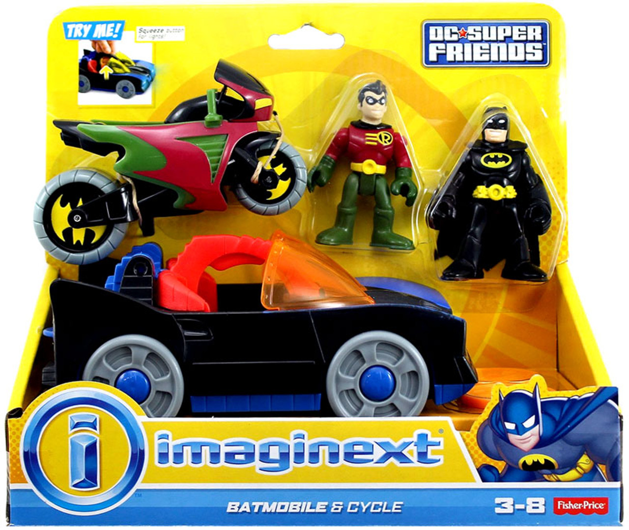 imaginext batmobile set