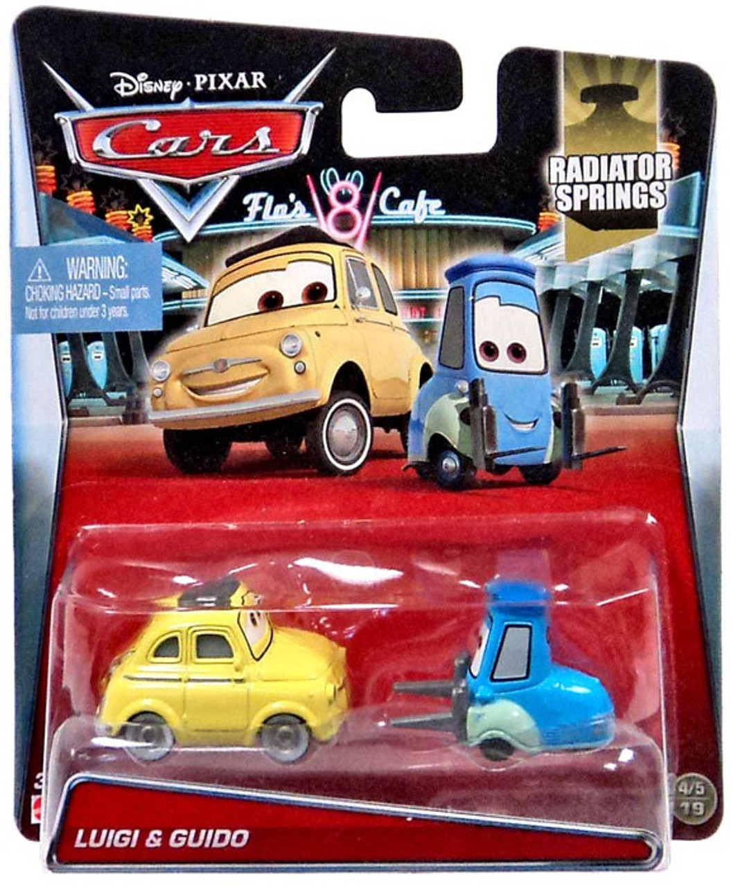 luigi and guido diecast cars