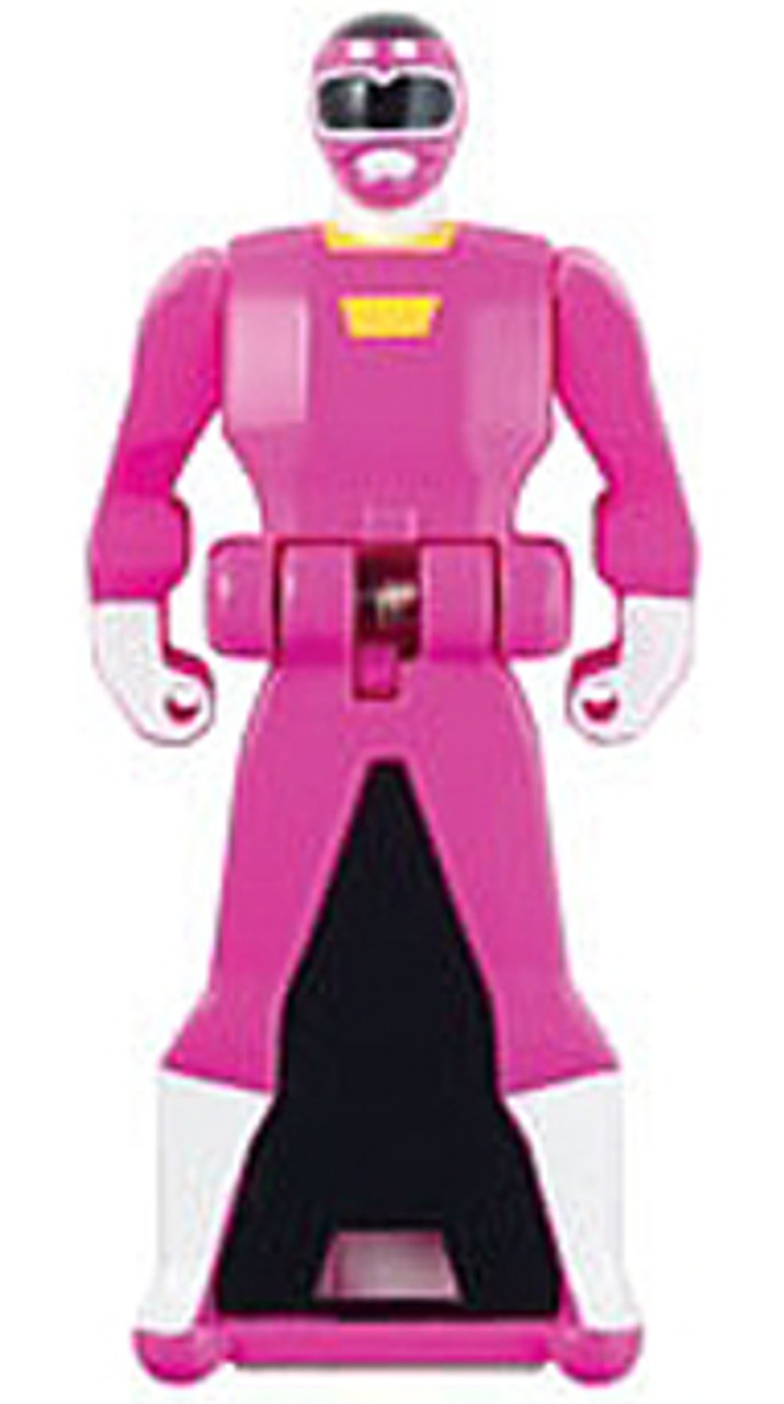 Power Rangers Super Megaforce Pink Turbo Ranger Key 2.5 Loose Bandai ...