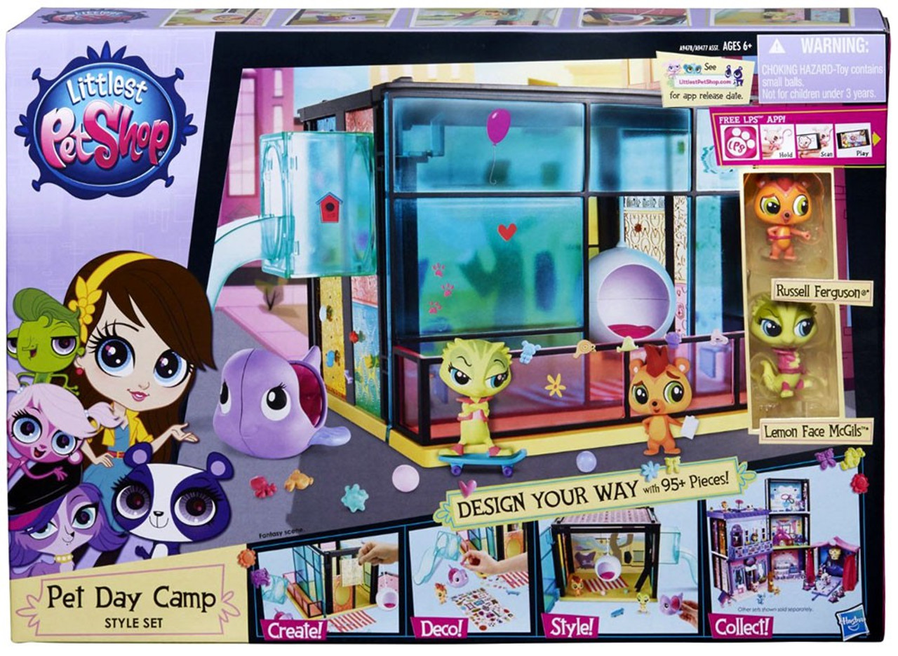 littlest pet shop camping set