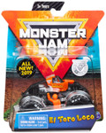 Monster Jam True Metal El Toro Loco 124 Diecast Car Black Spin