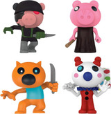 Piggy Series 1 Foxy, Piggy, Soldier Clowny Figure 4-Pack Phat Mojo - ToyWiz