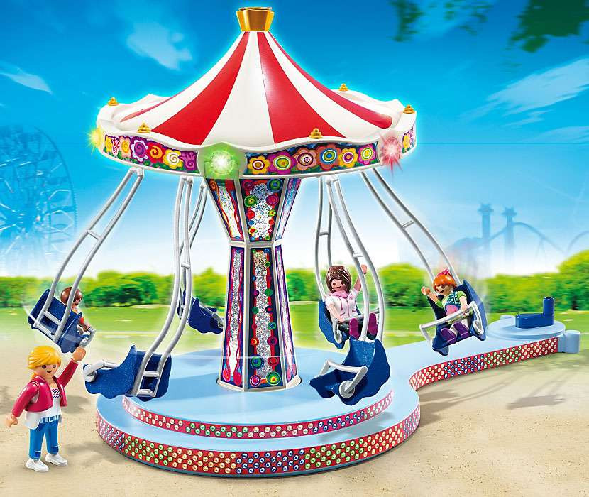 PLAYMOBIL MANÈGE DE Chaises Volantes Summer Fun 5548 EUR 25,00