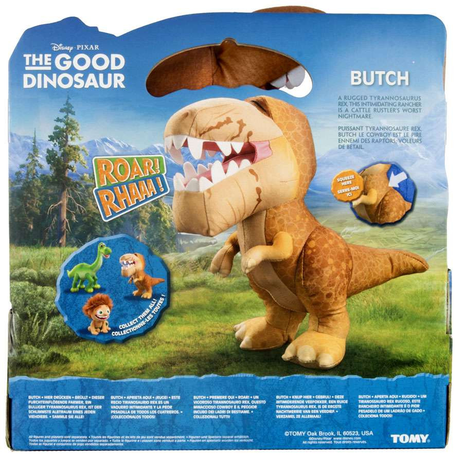 Disney The Good Dinosaur Butch 10 TALKING Plush Tomy ToyWiz