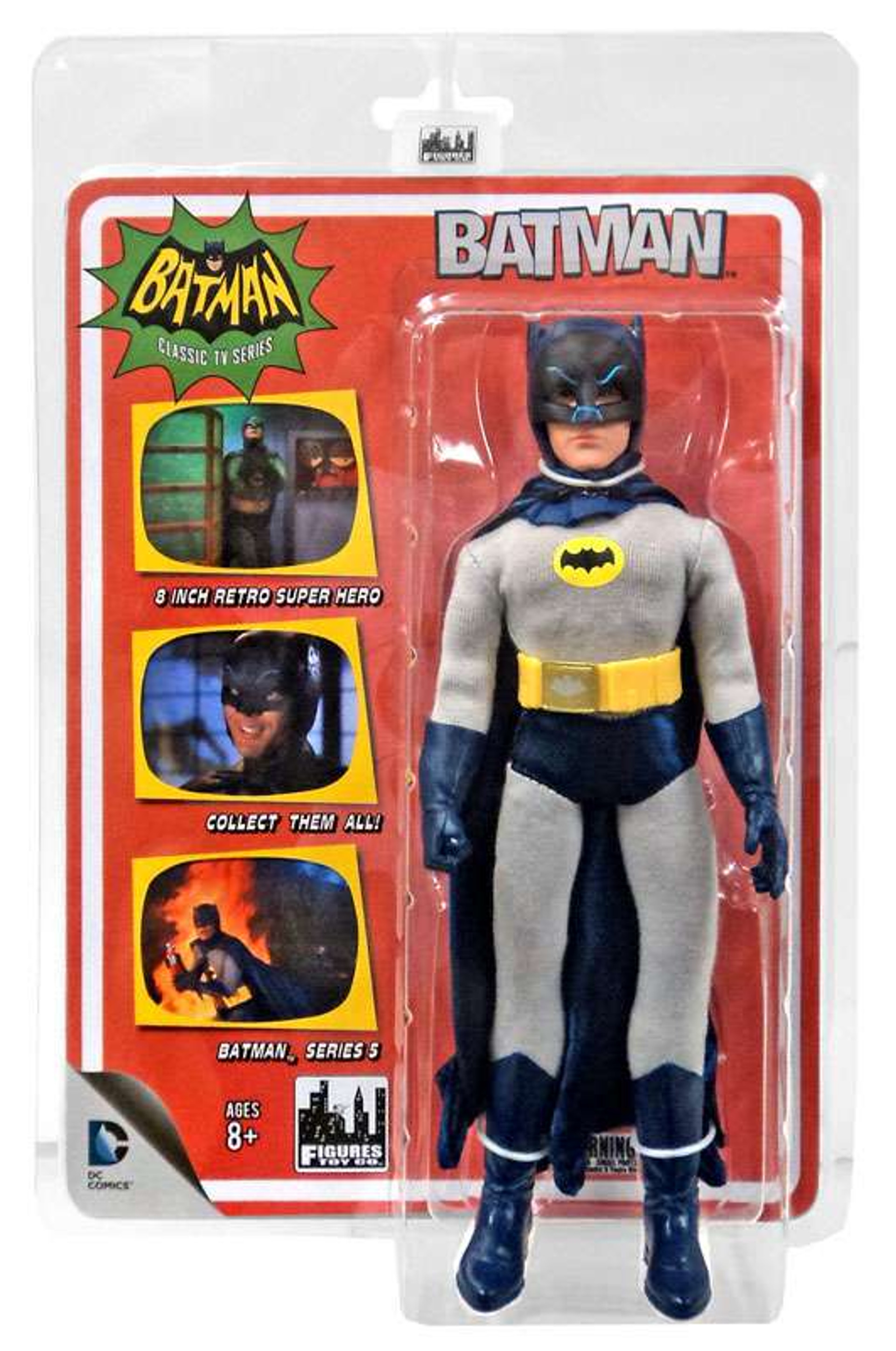 Batman 1966 TV Series Series 5 Batman 8 Action Figure Removable Cowl ... - Apixx9uyk  09385.1550284129