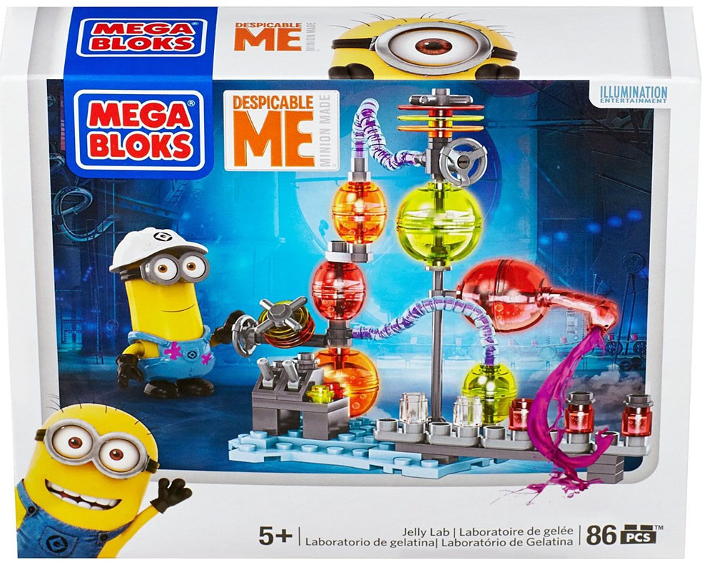 Mega Bloks Despicable Me Minion Made Jelly Lab Set 94812 ToyWiz