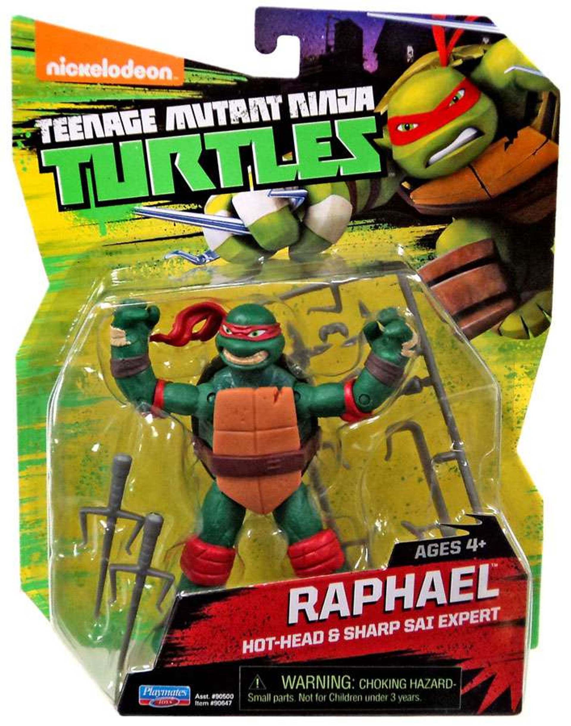 Teenage Mutant Ninja Turtles Nickelodeon Raphael 4 Action Figure 4 Inch   Apiffdvni  91314.1516123154 