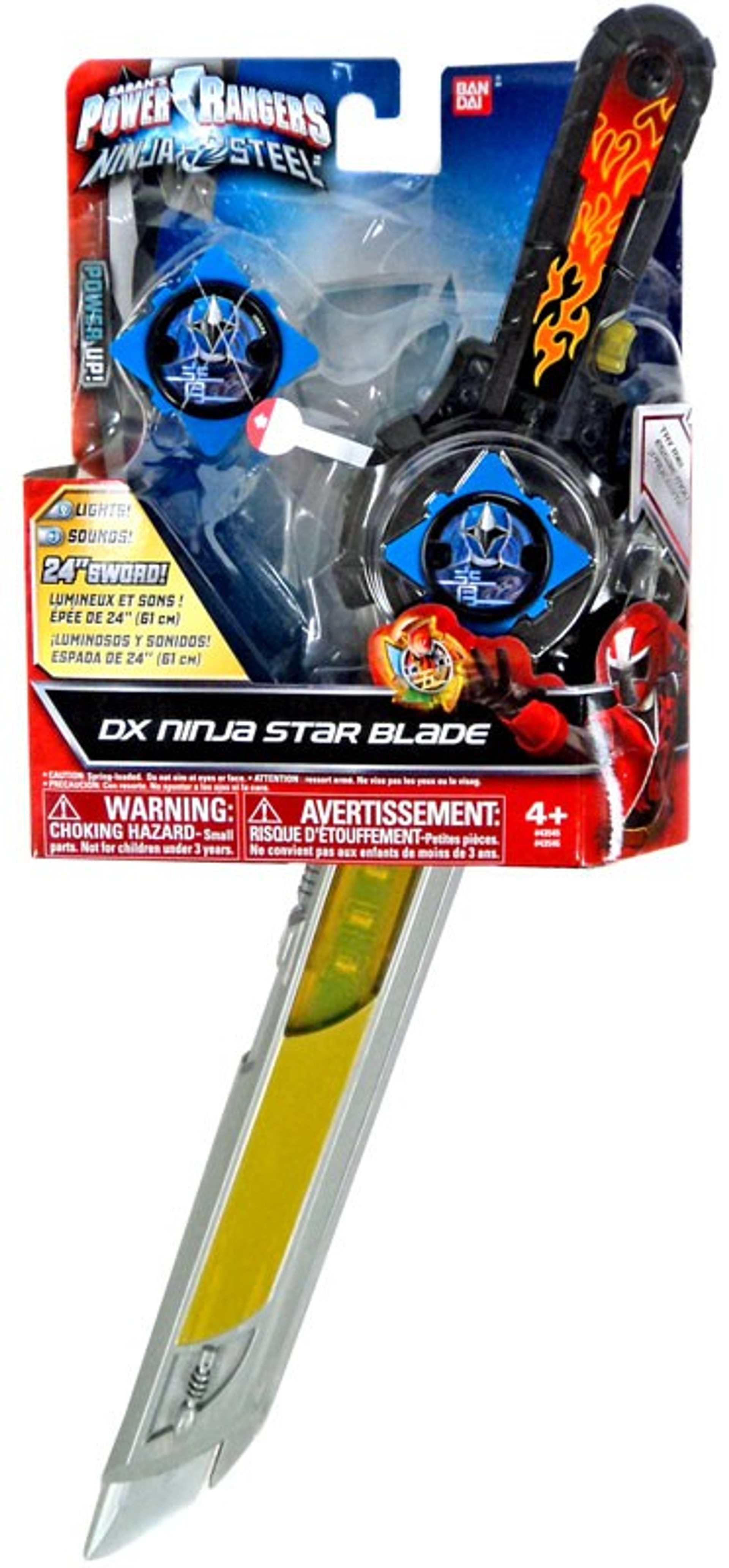Power Rangers Ninja Steel DX Ninja Star Blade Roleplay Toy Bandai America ToyWiz Power Rangers Ninja Steel DX Ninja Star Blade Roleplay Toy Bandai America ToyWiz