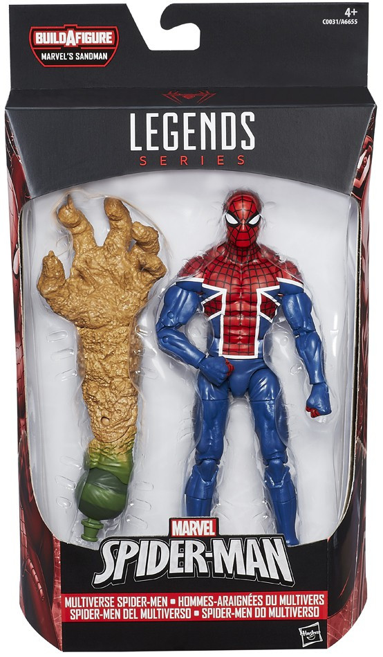 Marvel Legends Sandman Series Spider UK 6 Action Figure Hasbro Toys