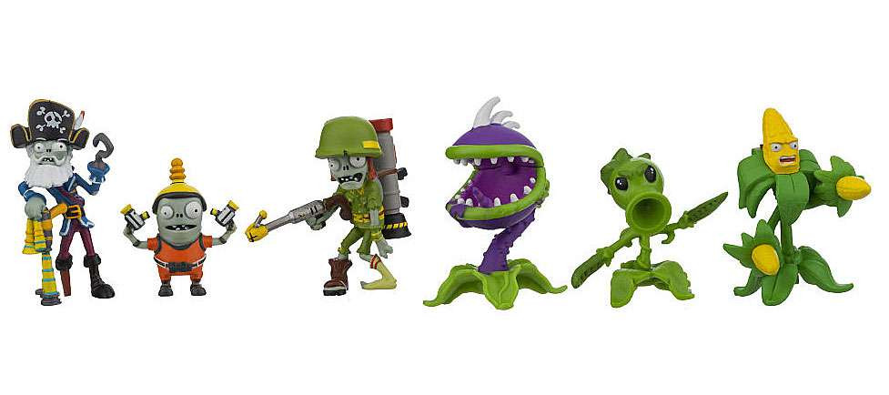 Plants vs. Zombies Garden Warfare 2 Garden Warfare 2 Mini Figure 6Pack