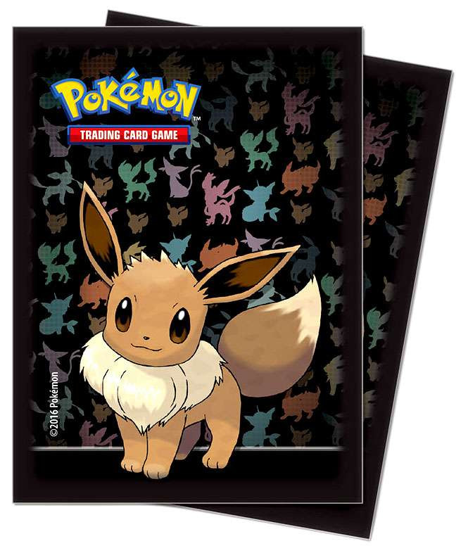 Ultra Pro Pokemon Trading Card Game Eevee Card Sleeves 65 Count ToyWiz