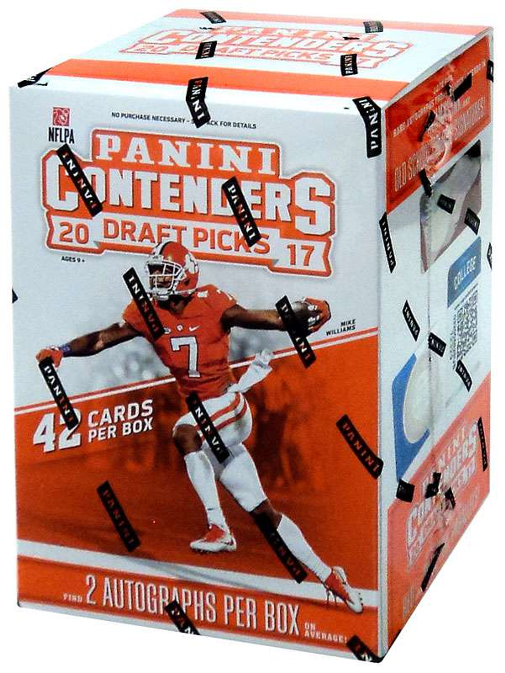 NFL Panini 2017 Contenders Draft Picks Football Trading Card BLASTER