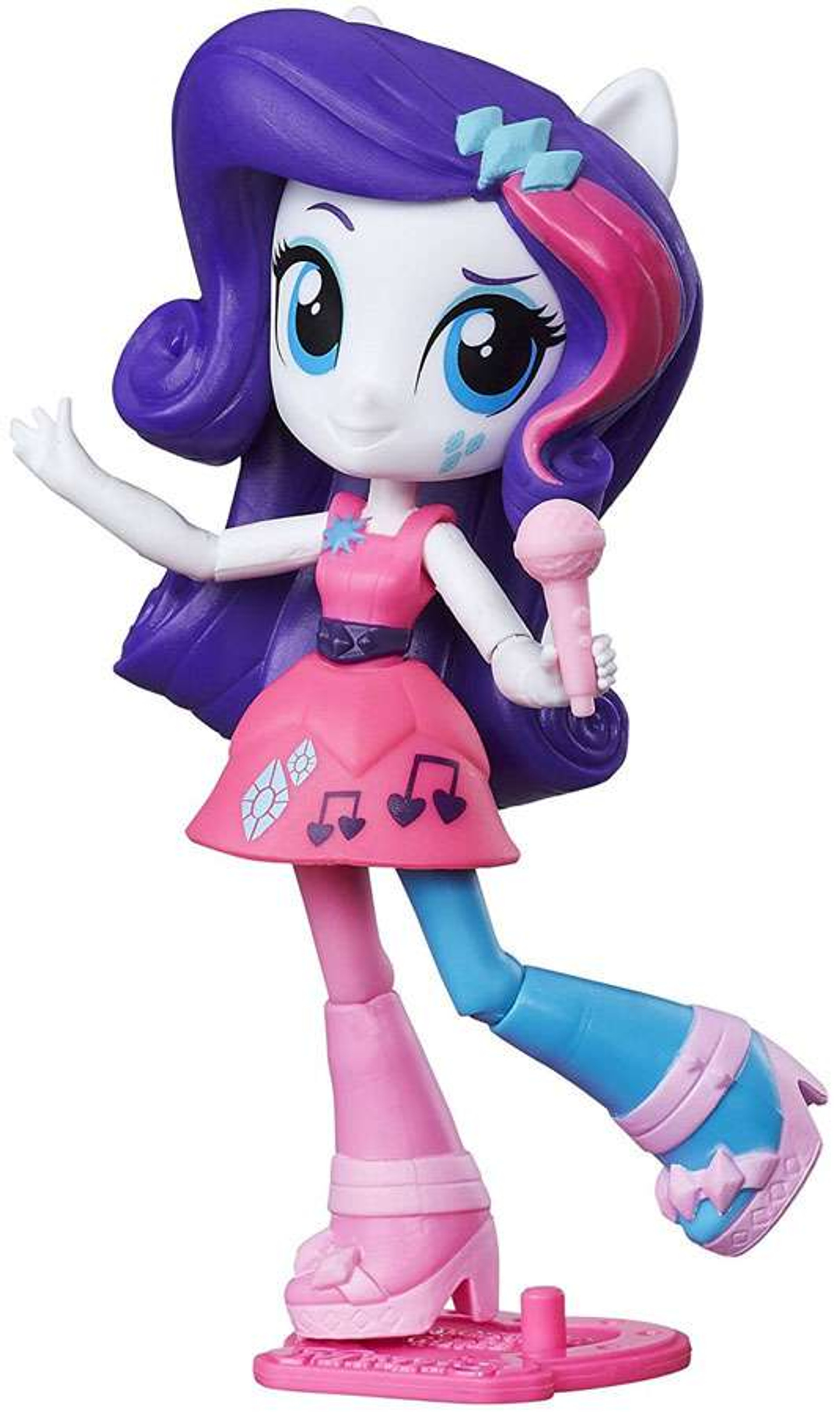 My Little Pony Equestria Girls Minis Rarity 4.5 Doll Hasbro Toys ToyWiz