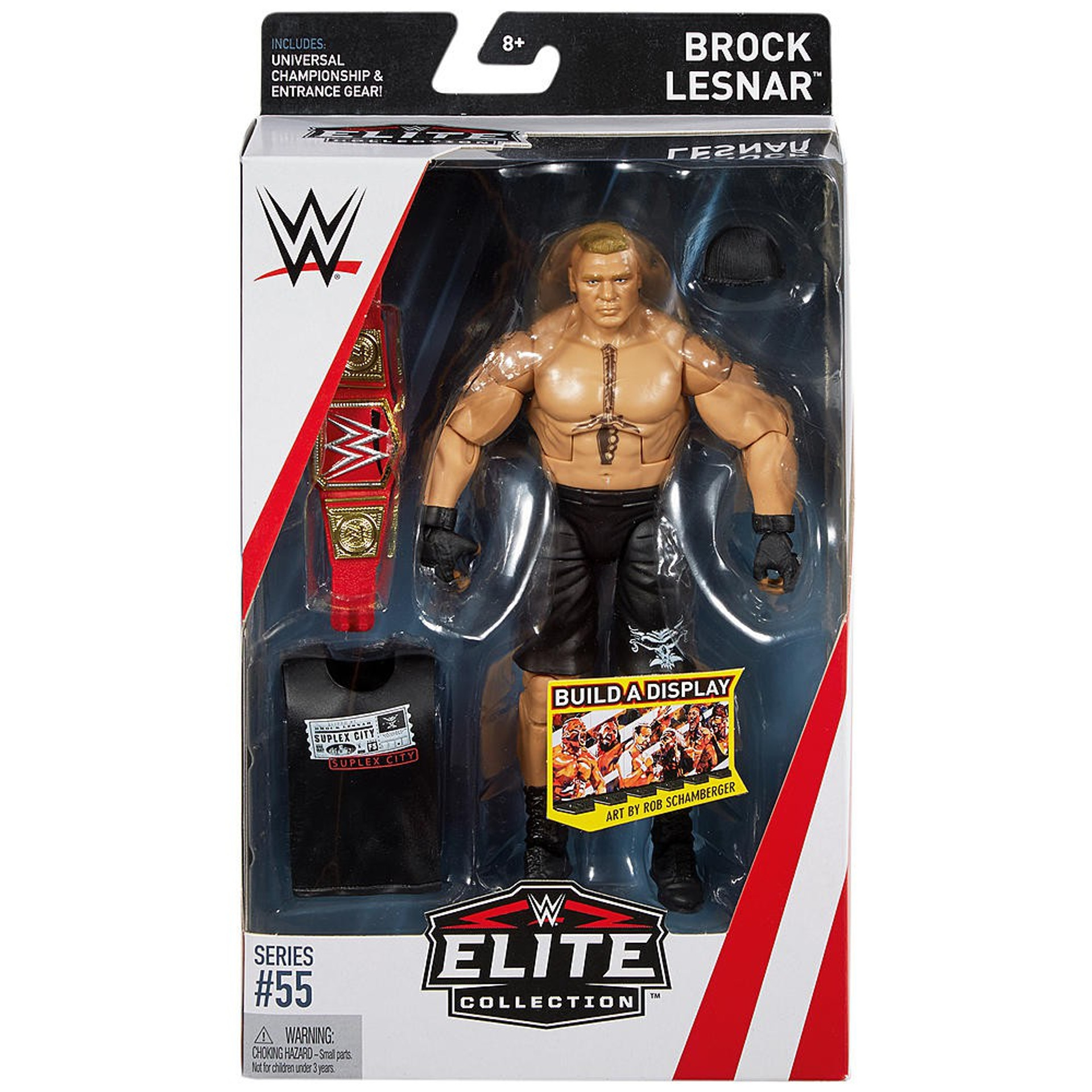 WWE Wrestling Elite Collection Series 55 Brock Lesnar 7 Action Figure ...