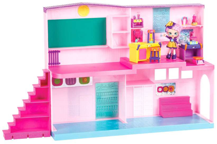 Shopkins Happy Places Sparkle Hill High School Playset Moose Toys ToyWiz