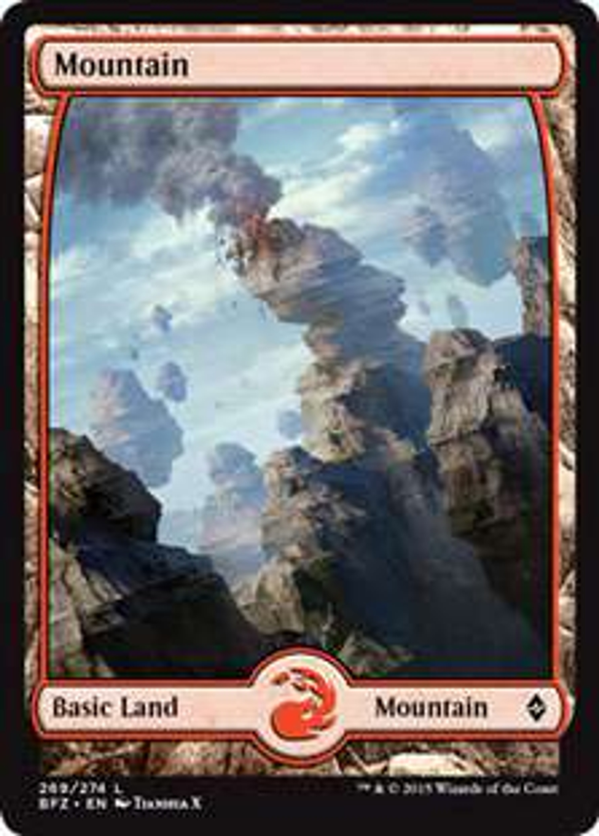 Magic The Gathering Battle For Zendikar Single Card Land Mountain 269