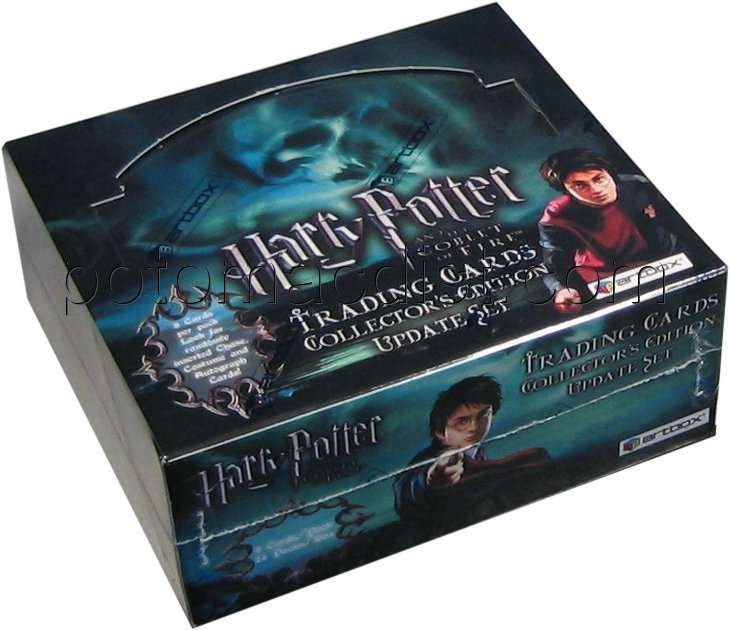 Harry Potter Update Edition The Goblet Of Fire Trading Card Box 24 