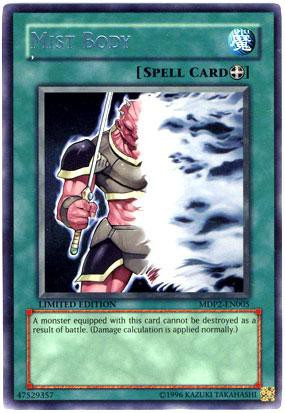 YuGiOh McDonalds Limited Edition Series 2 Single Card Rare Mist Body