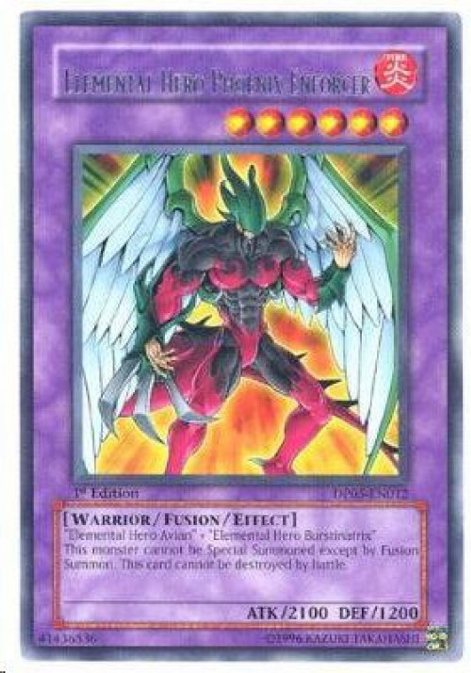 Yugioh Gx Trading Card Game Duelist Series Aster Phoenix Single Card Rare Elemental Hero Phoenix 7716