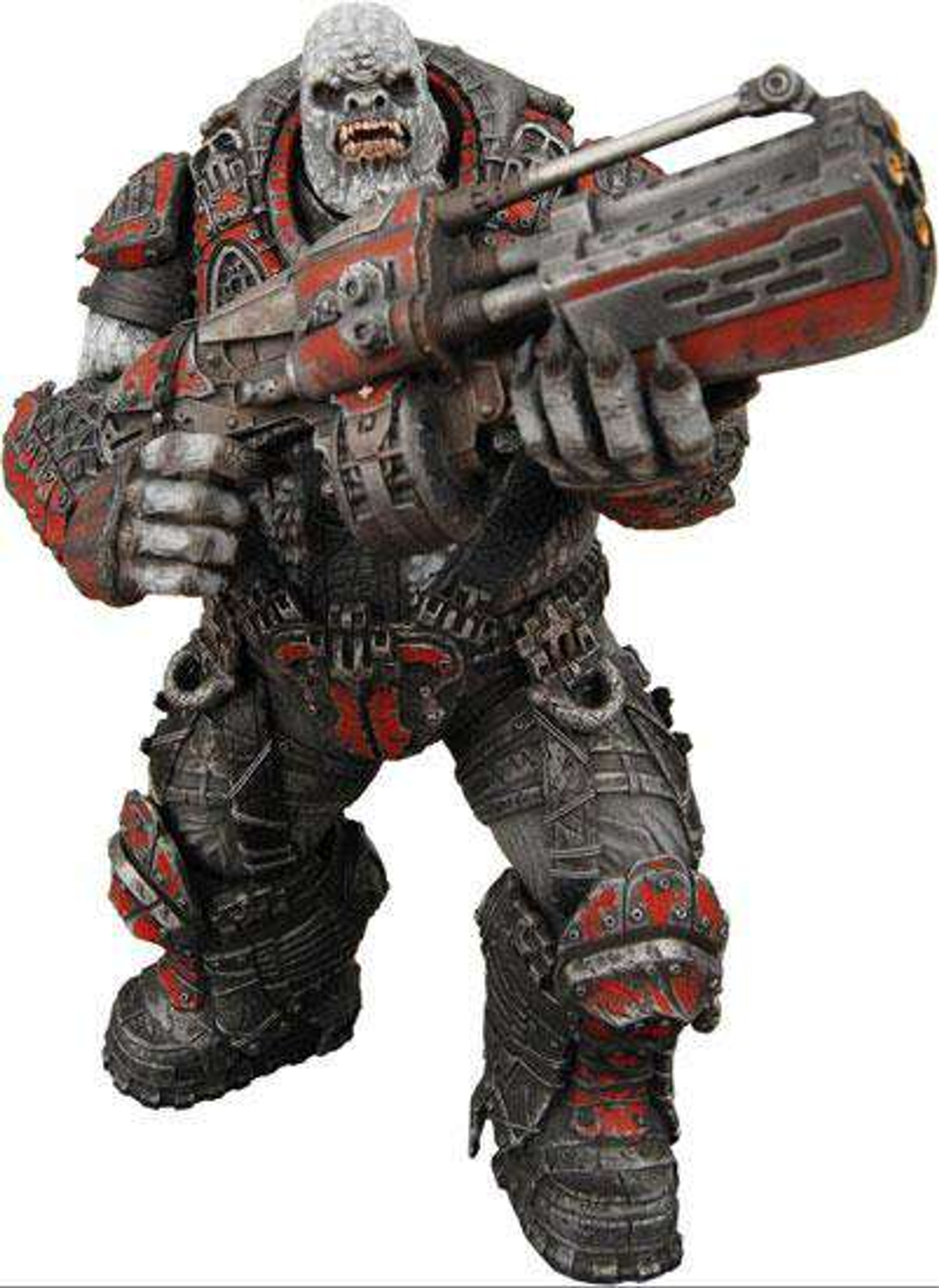 NECA Gears of War 2 Series 5 Boomer Action Figure Locust ToyWiz