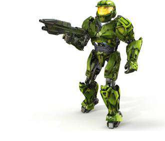 Mega Bloks Halo Figures GREEN UNSC SpartanII Set 29671 ToyWiz