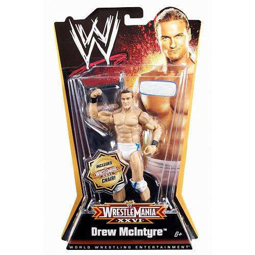 WWE Wrestling WrestleMania 26 Drew McIntyre Exclusive Action Figure