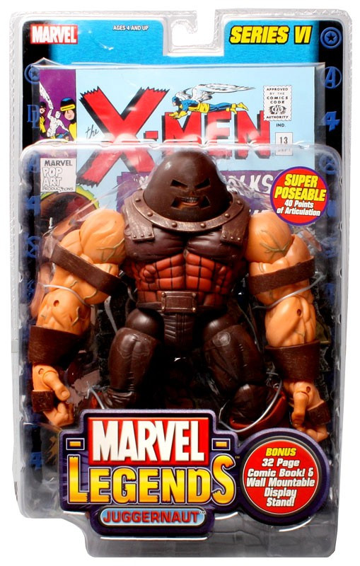 Marvel Legends Series 6 Juggernaut Action Figure Toy Biz ToyWiz