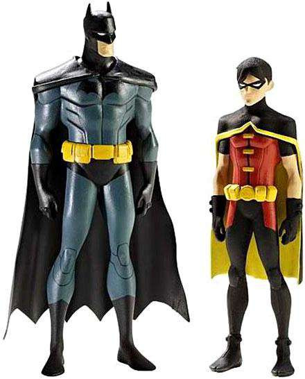 DC Universe Young Justice Batman Robin 4 Action Figure 2Pack The