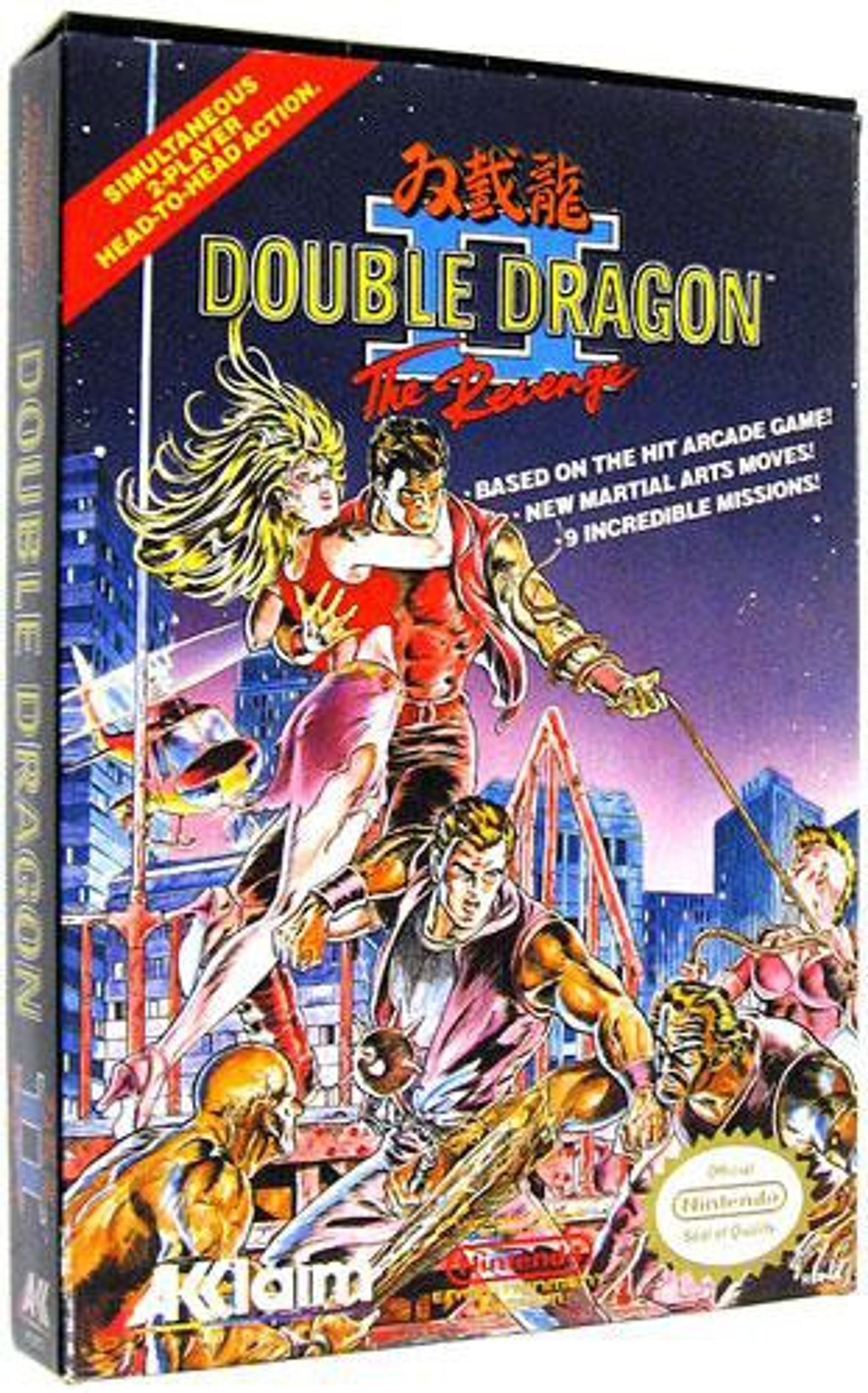 double dragon 2 nes ebay