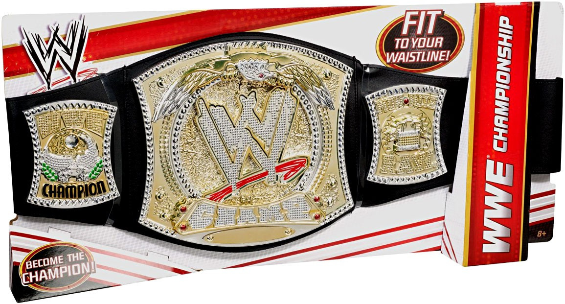 WWE Wrestling WWE Championship Kids Replica Belt Mattel Toys ToyWiz