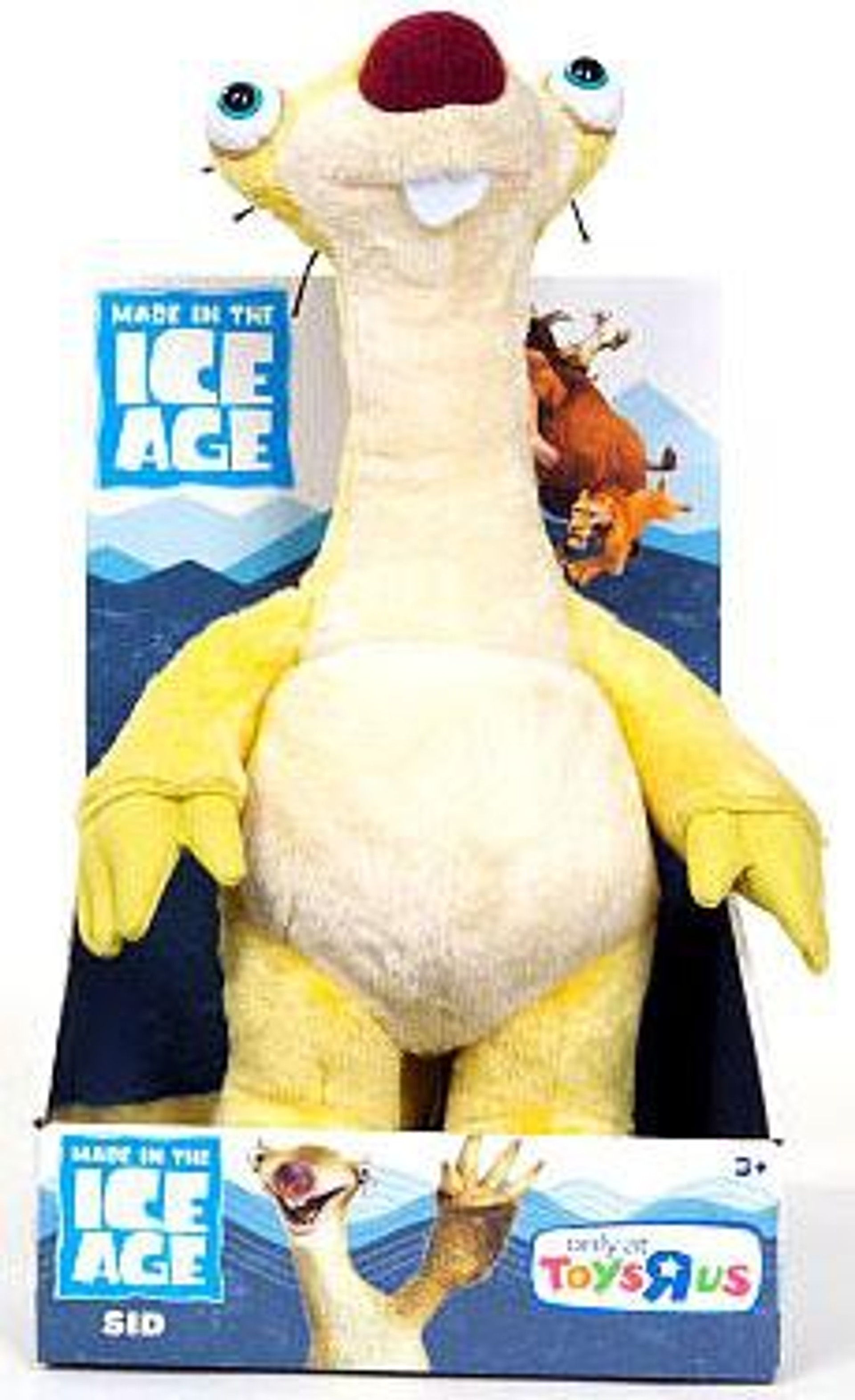 Ice Age Continental Drift Sid Plush Just Play ToyWiz