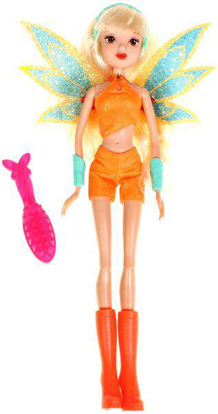 Winx Club Charmix Stella Exclusive 11.5 Doll Jakks Pacific ToyWiz