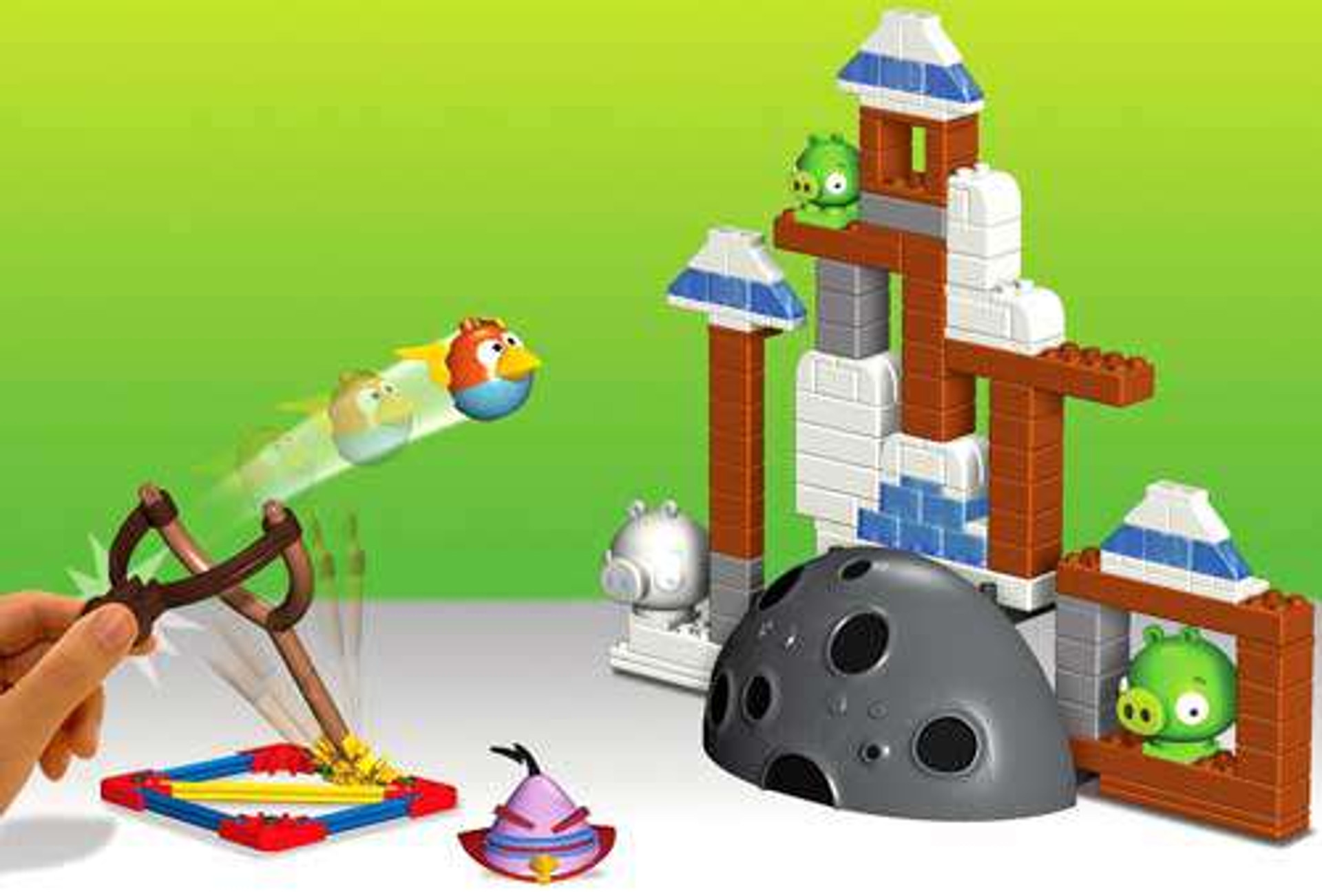 KNEX Angry Birds InterHamLactic Set 72401 ToyWiz