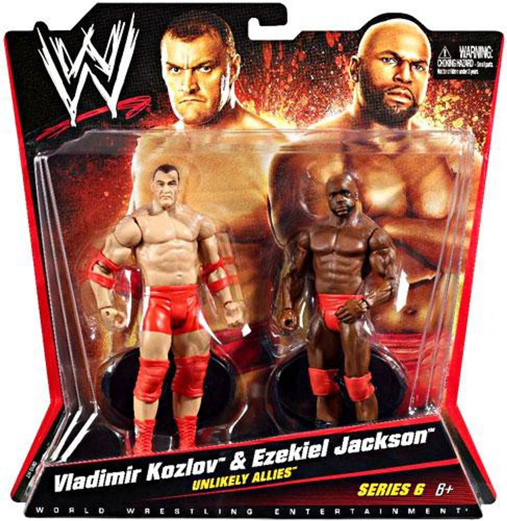 WWE Wrestling Battle Pack Series 6 Vladimir Kozlov Ezekiel Jackson