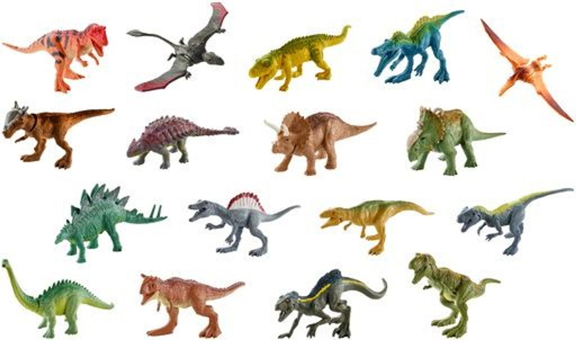 Jurassic World Matchbox Series 1 Mini Dino Figure 2 Mystery Pack Mattel