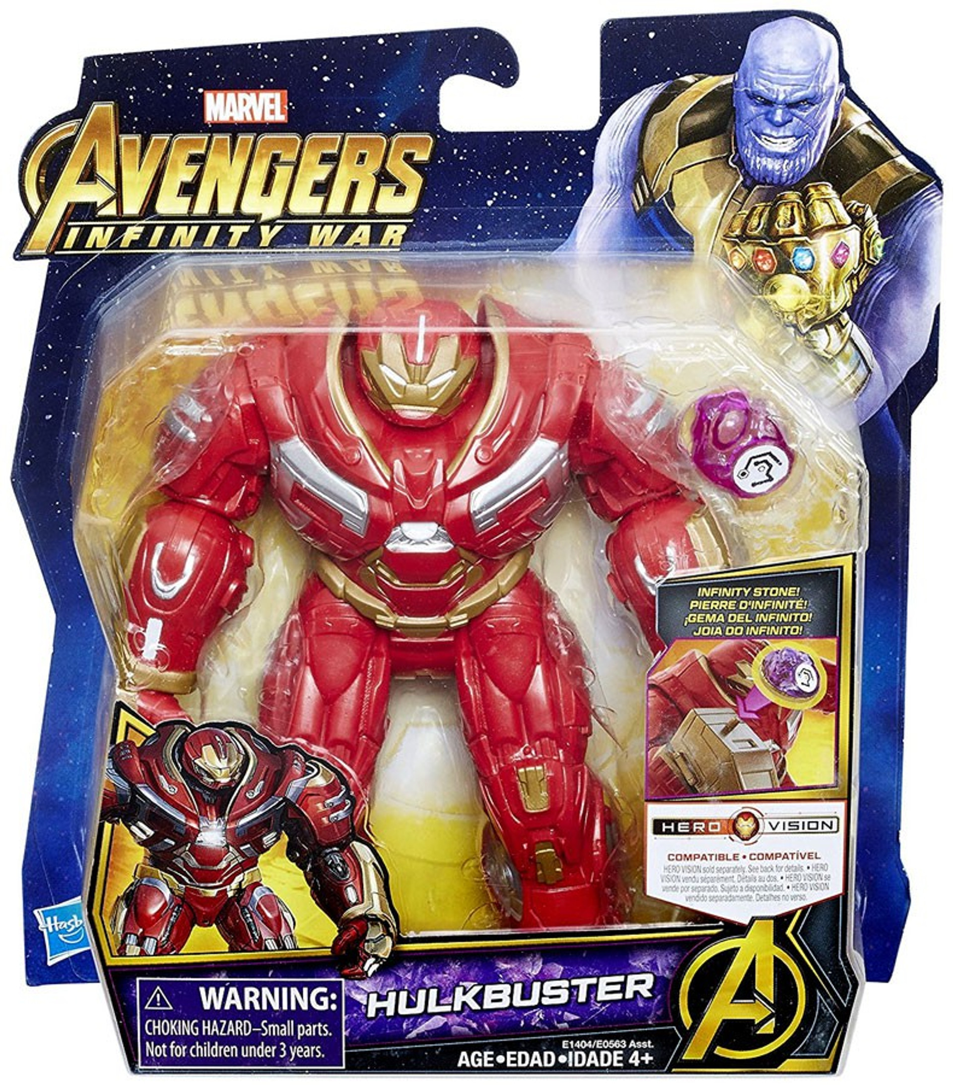 Marvel Avengers Infinity War Hulkbuster Action Figure with Stone Hasbro ... - Apixnqul3  51821.1550284410